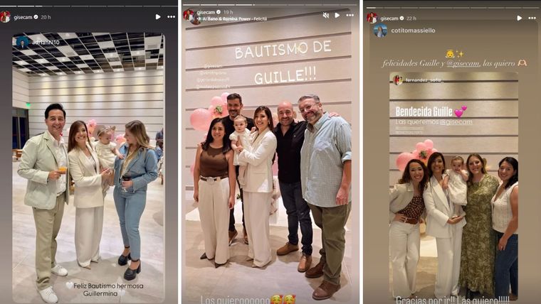 Algunos invitados del evento. Créditos: Instagram / gisecam Algunos invitados del evento. Créditos: Instagram / gisecam