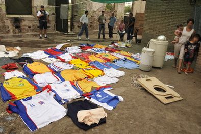 MDZol | Parte del botín fue encontrado en una vivienda del asentamiento Villa Malargüe. Foto: Nacho Gaffuri / MDZ