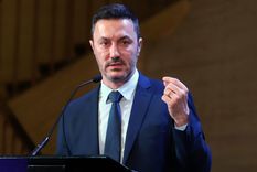 Luis Petri cargó contra quienes protagonizaron los incidentes en las inmediaciones del Congreso durante el tratamiento de la ley ómnibus Foto: Noticias Argentinas