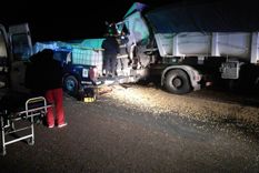 Un camión chocó a otro en Santa Rosa y hay lesionados Foto: Ministerio de Seguridad de Mendoza Un camión chocó a otro en Santa Rosa y hay lesionados Foto: Ministerio de Seguridad de Mendoza