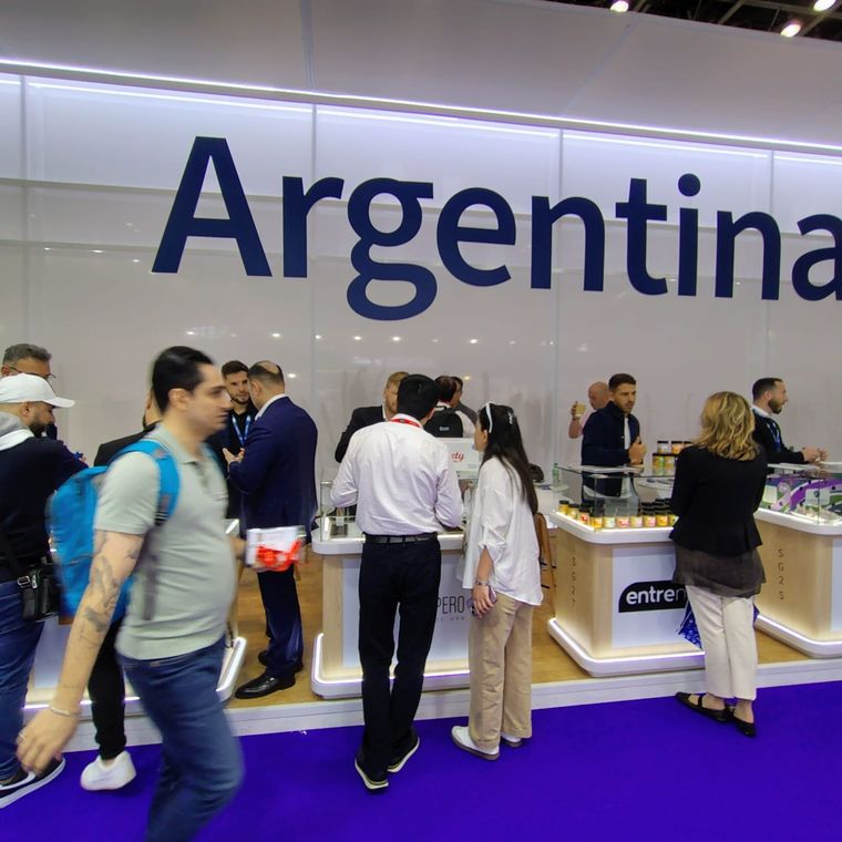 Los mendocinos tuvieron una destacada participación en el pabellón argentino de Gulfood de Dubai. Foto: ProMendoza