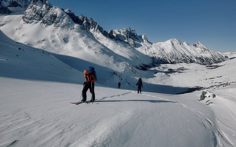 Emiliano Feidas falleció durante una excursión al Glaciar Vinciguerra.
