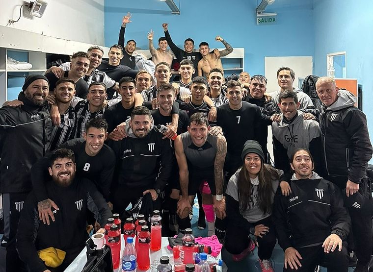 El Blanquinegro sumó tres puntos claves. Foto: Gimnasia y Esgrima