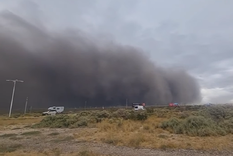 Los vecinos registraron las imágenes de la tormenta esta mañana Foto: Instagram @meteoaficionados Los vecinos registraron las imágenes de la tormenta esta mañana Foto: Instagram @meteoaficionados