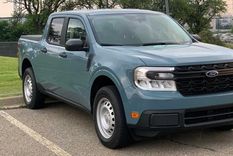 ford maverick xl: asi es la version de trabajo de la novedosa pick up compacta