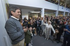 Fernán Quirós recibió esta semana el apoyo de gran parte del gabinete porteño. Foto: Prensa Quirós