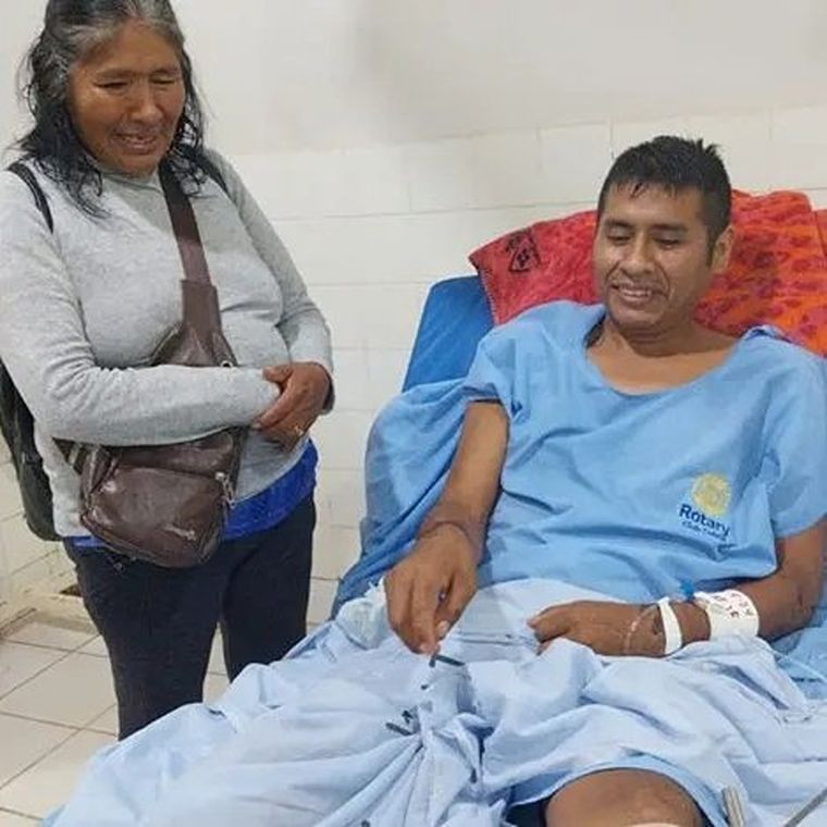 Ángel Vicente Choque fue atropellado por un conductor borracho en Bolivia