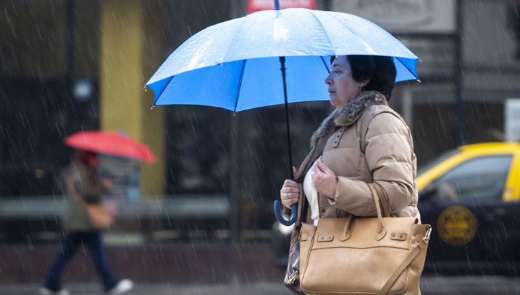 A qué hora deja de llover en el AMBA según los pronosticadores Foto: NA