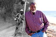 John Francis, en ese entonces y ahora.