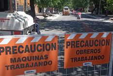 Los trabajos se desarrollan por etapas e incluyen cortes parciales y totales transitorios según el avance de obra.