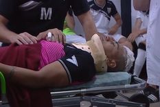 La foto de Brian Olivera en el vestuario de Gimnasia. Foto: Captura La foto de Brian Olivera en el vestuario de Gimnasia. Foto: Captura