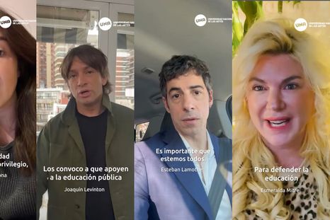 Las figuras del espectáculo que apoyaron la inicitariva. Las figuras del espectáculo que apoyaron la inicitariva.