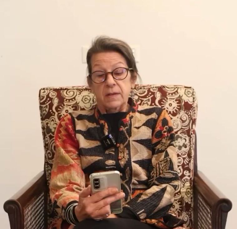 La viuda del Indio Solari compartió un video en las redes sociales. Foto: Instagram @indiosolarioficial. Instagram @