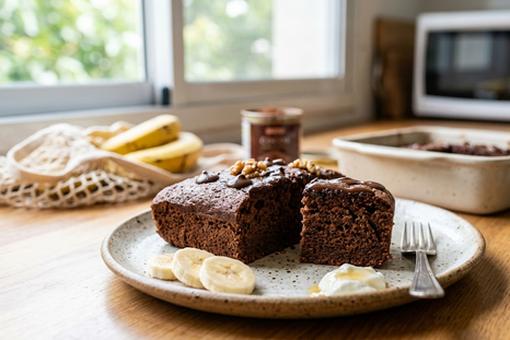 Un bizcocho sin harinas. Fuente: IA Gemini. Un bizcocho sin harinas. Fuente: IA Gemini.