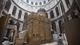 España celebró la reapertura del Santo Sepulcro de Jerusalén. Foto Efe España celebró la reapertura del Santo Sepulcro de Jerusalén. Foto Efe