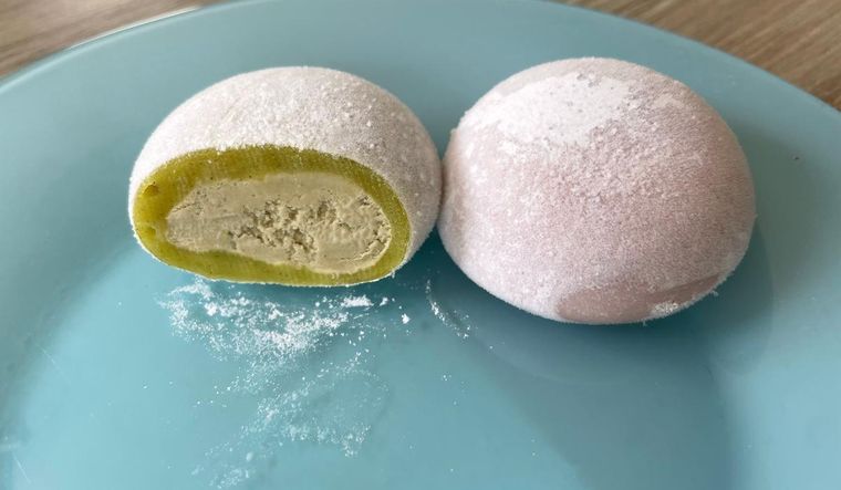 Receta de mochi helado de pistacho Receta de mochi helado de pistacho