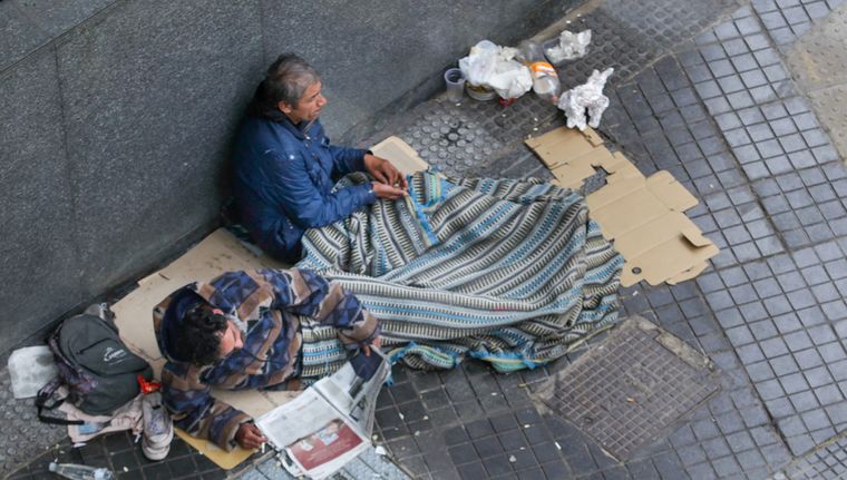 La pobreza es uno de los desafíos más grandes que enfrentará el gobierno de Javier Milei. Foto: NA