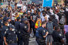 detienen a 36 personas en las protestas por la muerte de brooks