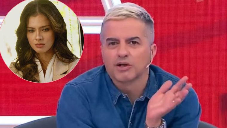 De Brito apuntó directo a la China Suárez. / Captura de TV