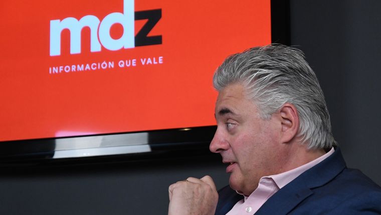 Silvio Alberto, en MDZ. Foto: Rodrigo DAngelo / MDZ