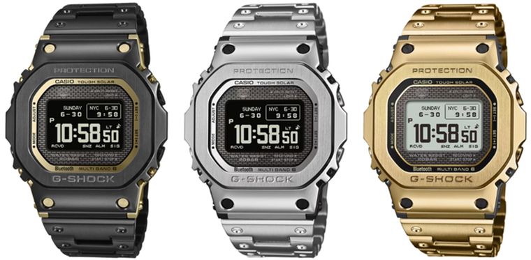 Multiband 6 y Bluetooth: hora siempre exacta y ajustes desde el celular con la app Casio Watches. Multiband 6 y Bluetooth: hora siempre exacta y ajustes desde el celular con la app Casio Watches.