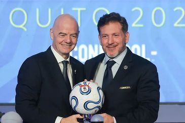 Alejandro Domínguez sentó postura sobre el ingreso de capitales privados que impulsa Infantino. ¿Lo banca? Alejandro Domínguez sentó postura sobre el ingreso de capitales privados que impulsa Infantino. ¿Lo banca?