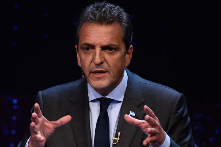Sergio Massa canceló una entrevista con Marcelo Longobardi Foto: EFE