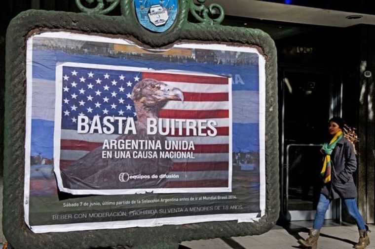 Los fondos buitre litigaron hasta poder cobrar la deuda.