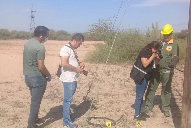 Fue a robar cables y murió electrocutado Fue a robar cables y murió electrocutado Foto: El Ancasti