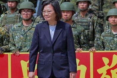 MDZol | Durante la presidencia de Tsai Ing-wen, la alianza con EE.UU. ha cobrado un papel más evidente. Foto: GETTY IMAGES