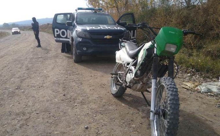 La moto que fue sustraída en 2019
