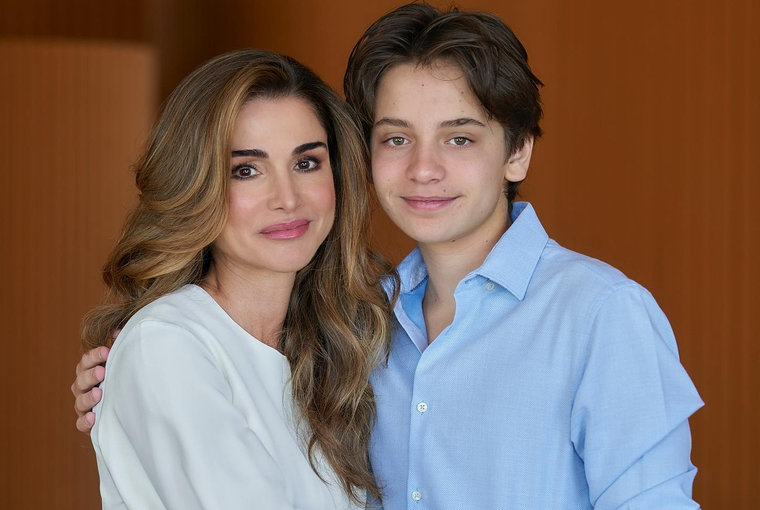 El príncipe Hashem es el hijo menor de Rania de Jordania y Abdalá II. Foto: Instagram @queenrania