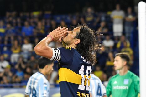 Edinson Cavani fue titular en el empate 0-0 contra Racing, pero luego no pudo volver a jugar.&nbsp;