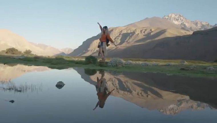 El video muestra hermosos paisajes de Mendoza Foto: Captura de video