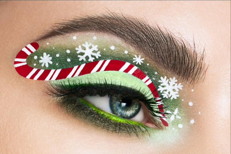 El maquillaje en estas fiestas hará que te robes todas las miradas. Foto: Dreamstime