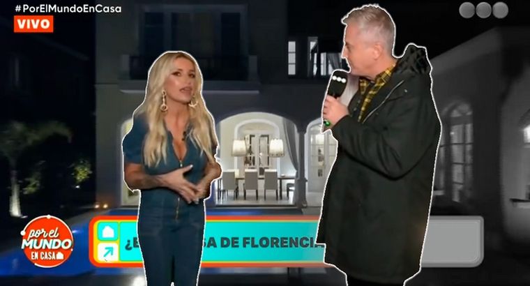 Flor Peña con Marley