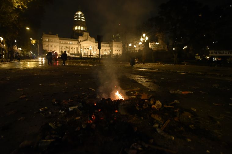 Exito. El gobierno nacional consideró logrado el operativo de contención para evitar un caos mayor. Foto: Juan Mateo Aberastain MDZ