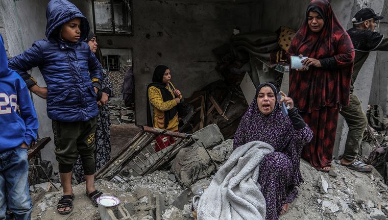 Piden que la ONU reconozca a las mujeres víctimas de Israel. Foto: DPA
