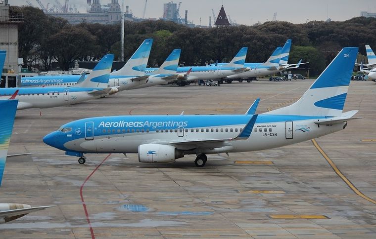 Aerolíneas Argentinas recibirá este año subsidios por US$ 636 millones Foto: aviacionline.com