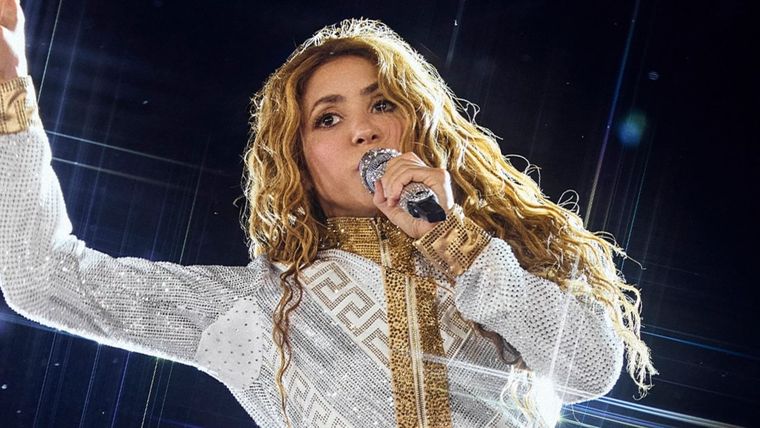 Mirá el look de Shakira en Argentina.