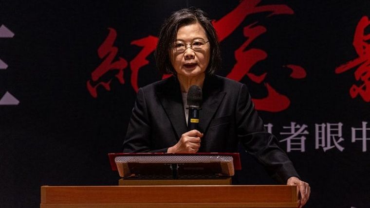 Tsai Ing-wen es la primera presidenta que ha tenido Taiwàn. Foto: GETTY IMAGES