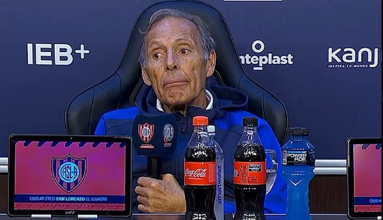 ¿Russo deja San Lorenzo para volver a Boca? El DT no habló del tema, pero su frase final alimentó todos los rumores. Foto: FotoBaires