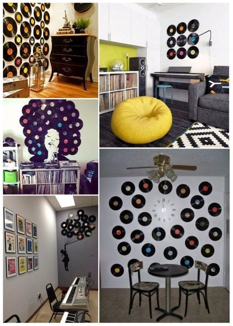 Usá tu vinilo para decorar el hogar. Usá tu vinilo para decorar el hogar. 