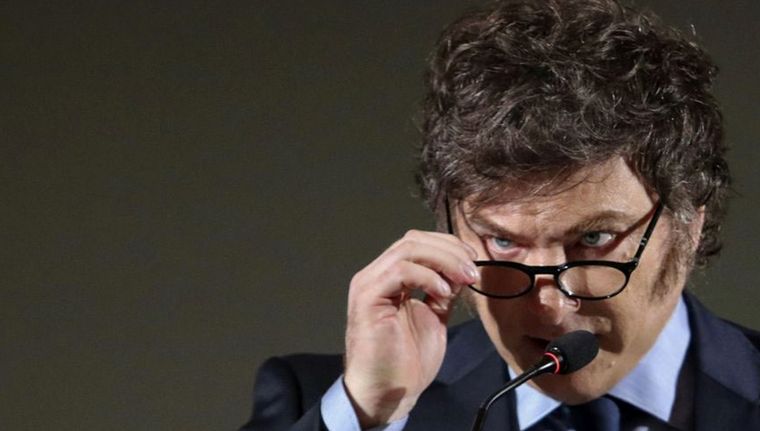 Milei ya mira las elecciones 2025 Foto: EFE