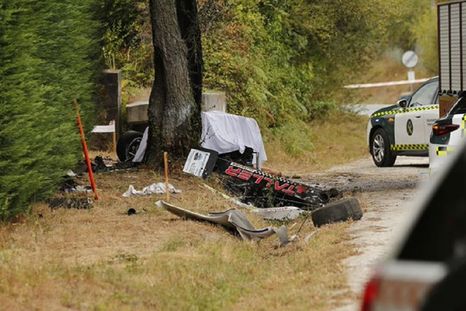 El accidente ocurrió durante la séptima edición de la Subida a Taboadela, en Ourense. El accidente ocurrió durante la séptima edición de la Subida a Taboadela, en Ourense.