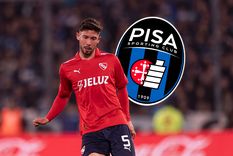Felipe Loyola deja Independiente y es nuevo jugador del Pisa.