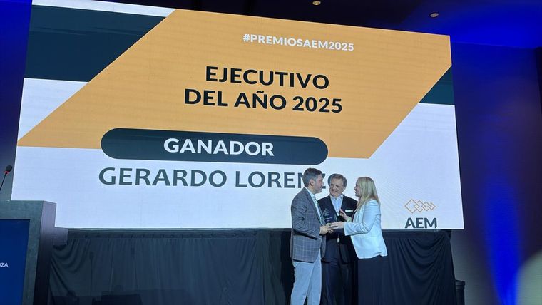 Gerardo Lorenzo ganó el premio al Ejecutivo del año. Gerardo Lorenzo ganó el premio al Ejecutivo del año.