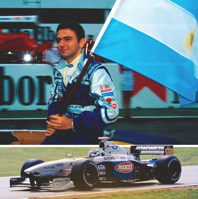 Esteban Tuero, crédito local en el último GP de la Fórmula 1 en Argentina. Esteban Tuero, crédito local en el último GP de la Fórmula 1 en Argentina.