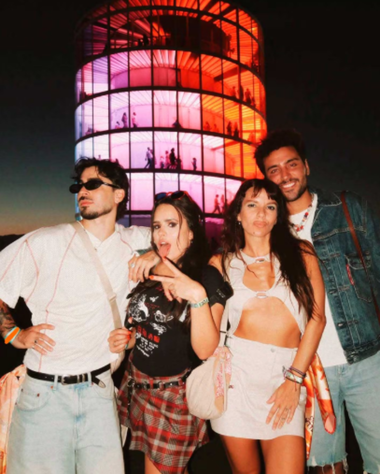 Gimena Accardi con el influencer que se la relaciona. Gimena Accardi con el influencer que se la relaciona. 