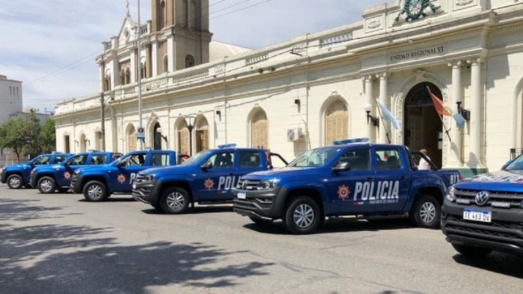 La dependencia de la fuerza que sufrió el robo. Foto: Gentileza